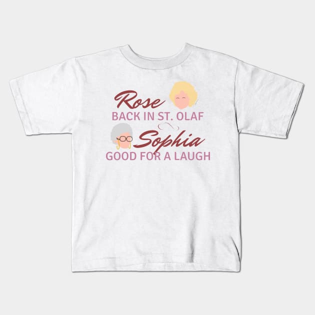 Rose in St. Olaf Kids T-Shirt by Everydaydesigns